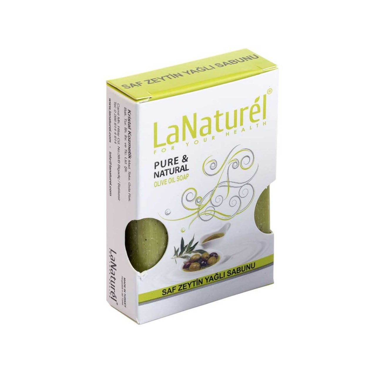 Saf Zeytin Yağı Sabunu 100g - Lanaturel