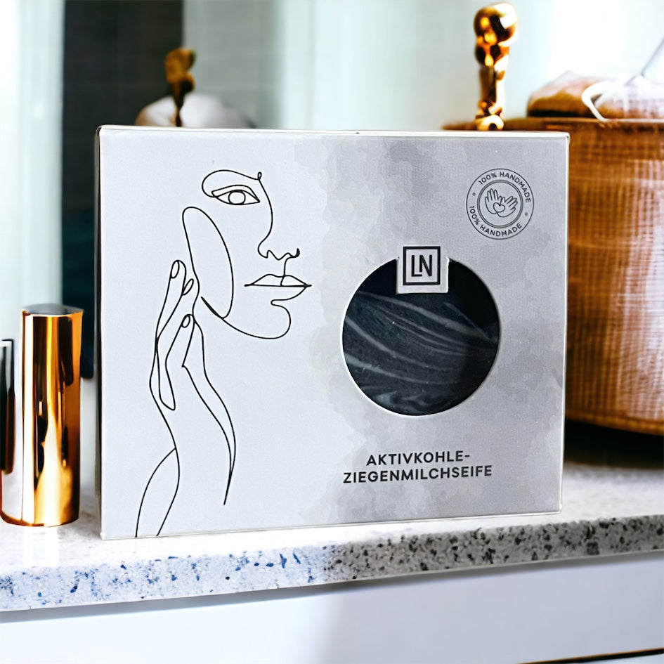 LaNaturel HandMade Aktif Karbonlu Keçi Sütü Sabunu 110g - Lanaturel