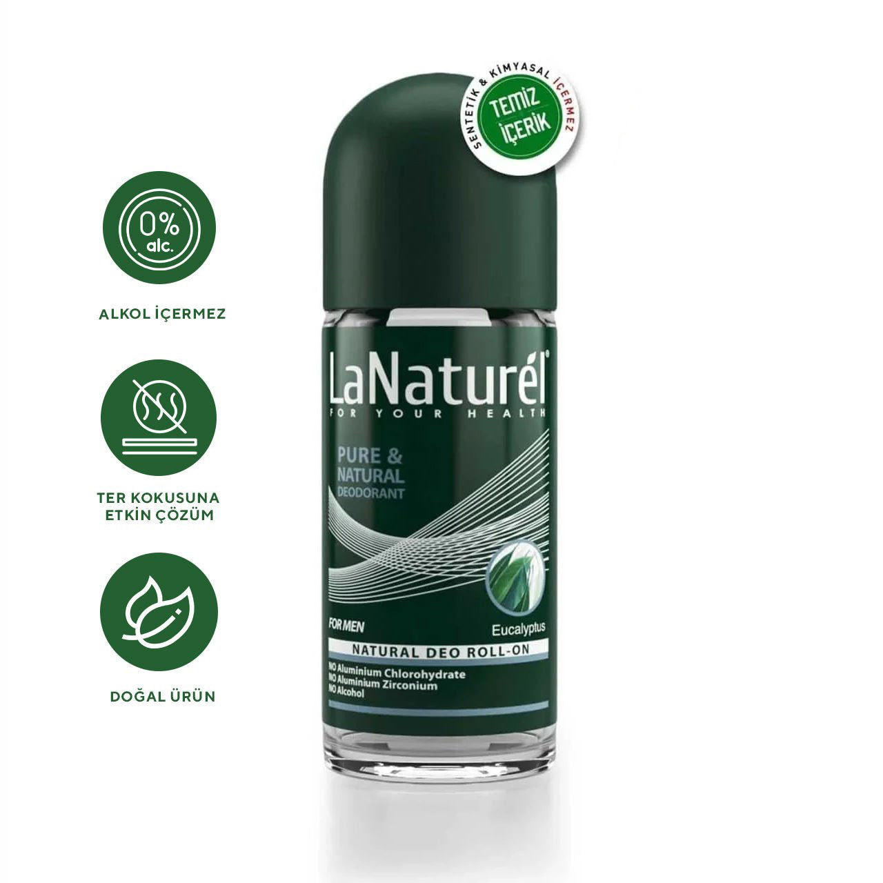 Roll On Okaliptus Erkek 50 ml - Lanaturel