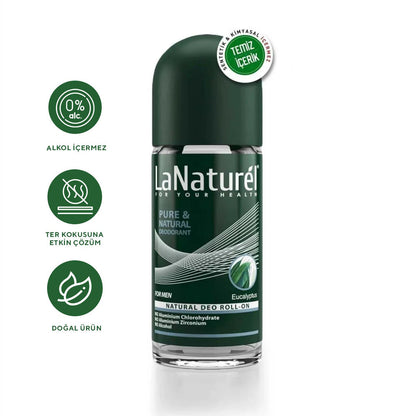 Roll On Okaliptus Erkek 50 ml - Lanaturel
