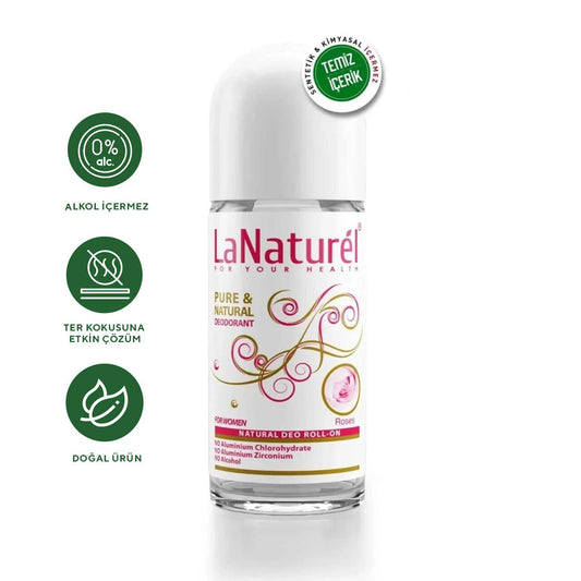 Roll On Gül Bayan 50 ml - Lanaturel