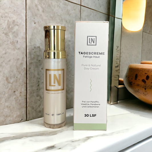 Günlük Bakım Kremi Yağlı Ciltler 50 ml - Lanaturel