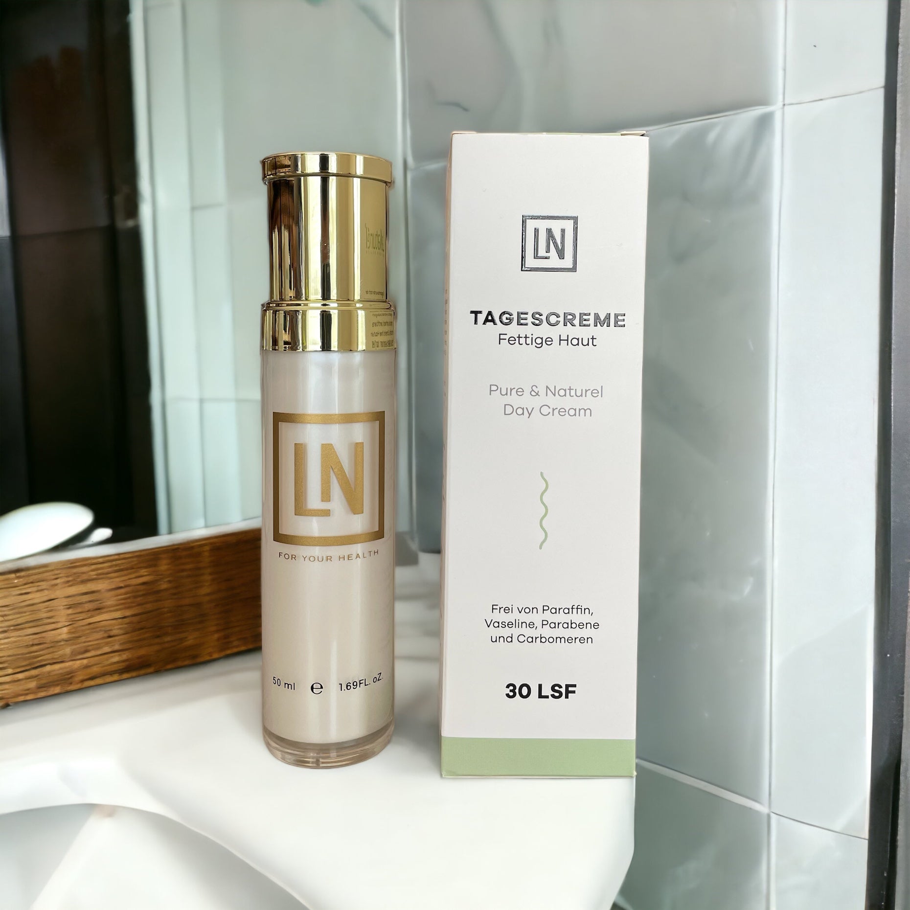 Günlük Bakım Kremi Yağlı Ciltler 50 ml - Lanaturel